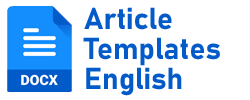 Article Templates English